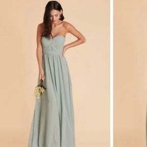 Birdy Grey Sage Bridesmaid Dress M - Grace Convertible